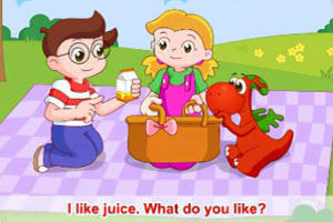 I like juice. What do you like?