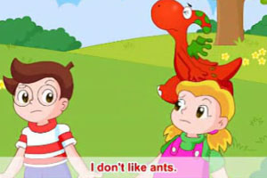 I don't like ants.