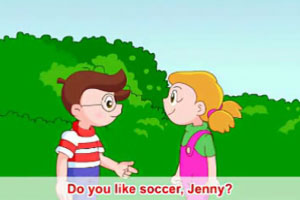 Do you like soccer, Jenny?