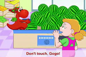 Don't touch, Gogo!