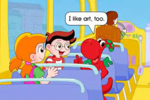 I like art, too.