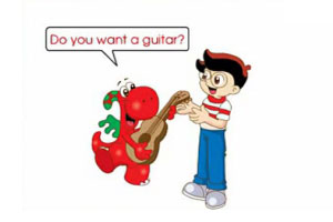 Do you want a guitar?