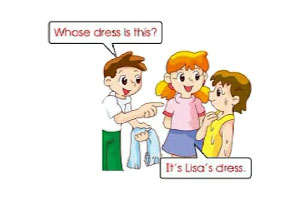 It's Lisa's dress.