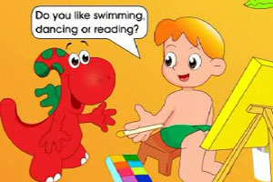 Do you like swimming, dancing or reading?