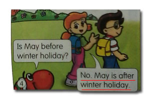 No. May is after winter holiday.