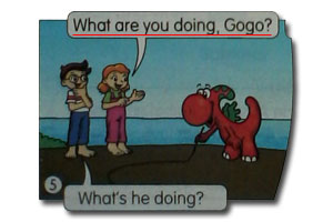 What are you doing, Gogo?