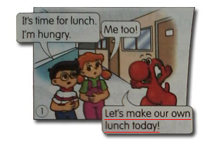 Let's make our own lunch today!