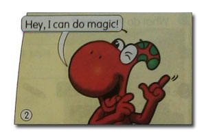 Hey, I can do magic!