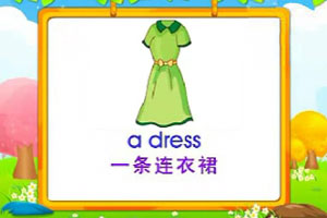 a dress