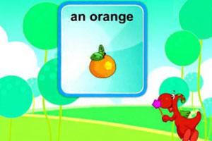 an orange