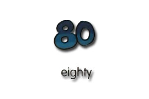 eighty